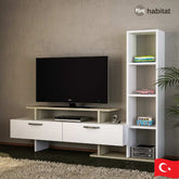 Meuble TV Nocturne - Blanc