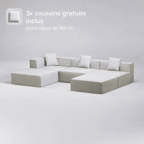 Canapé Modulaire Norvi Familial