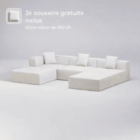 Canapé Modulaire Norvi Familial