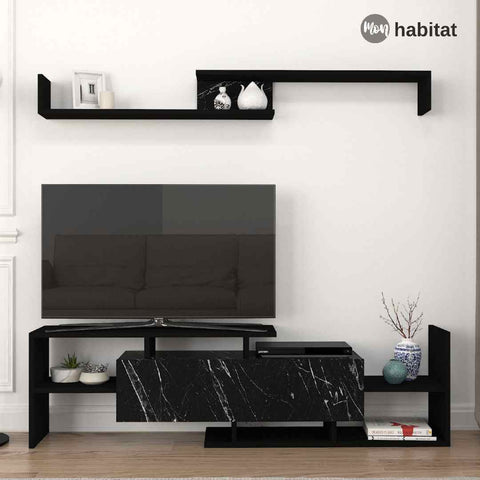 Meuble TV Cavara - Noir