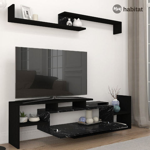 Meuble TV Cavara - Noir