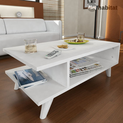 Linea Table Basse - Blanc