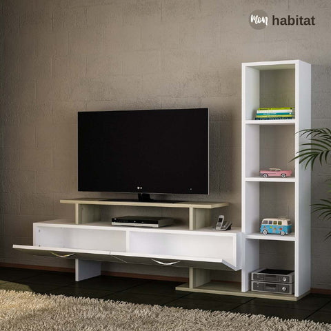 Meuble TV Nocturne - Blanc